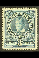 1911-16 8c Greenish Blue Prince George, SG 123a, Very Fine Mint. For More Images, Please Visit Http://www.sandafayre.com - Andere & Zonder Classificatie