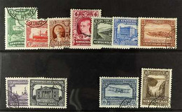 1931 (March-July) Publicity Set, SG 198/208, Fine Used. (11 Stamps) For More Images, Please Visit Http://www.sandafayre. - Andere & Zonder Classificatie