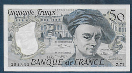 50 Francs Quentin De La Tour  De 1992 - 50 F 1976-1992 ''Quentin De La Tour''