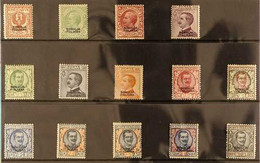 SOMALIA 1926-30. Italian Stamps Of 1901-26 Opt'd "Somalia Italiana" Complete Set, Sass S.20. Fine Mint (14 Stamps) For M - Andere & Zonder Classificatie