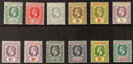 1912 KGV Set To 10s, SG 40/51, Very Fine Mint. (12 Stamps) For More Images, Please Visit Http://www.sandafayre.com/itemd - Nigeria (...-1960)