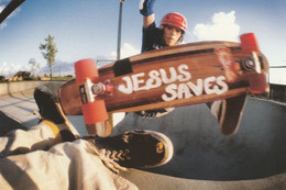 Postcard - Skate Boarding In The Seventies By H. Holland - Flying - New - Skateboard