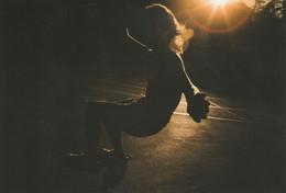 Postcard - Skate Boarding In The Seventies By H. Holland - Even At Night - New - Skateboard