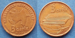 AZERBAIJAN - 3 Qapik ND (2006) KM# 40 Independent Republic - Edelweiss Coins - Azerbaïjan