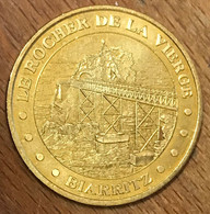 64 BIARRITZ LE ROCHER DE LA VIERGE MDP 2008 MÉDAILLE SOUVENIR MONNAIE DE PARIS JETON TOURISTIQUE MEDALS COINS TOKENS - 2008