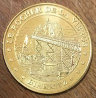 64 BIARRITZ LE ROCHER DE LA VIERGE MDP 2012 MÉDAILLE SOUVENIR MONNAIE DE PARIS JETON TOURISTIQUE MEDALS COINS TOKENS - 2012