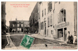 SAINT-NICOLAS-de-PORT (54) PLACE Du VIEUX MARCHE. 1912. - Saint Nicolas De Port