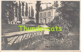 CPA  LINT LINTH HOF VAN PUT FOTOKAART CARTE DE PHOTO - Lint