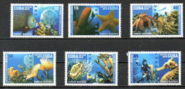 CUBA. Timbres De 2010. Plongée/Poisson/Hippocampe/Etoile De Mer/Crustacé/Coraux. - Diving