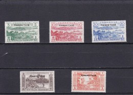 Nueva Hebrides Nº Tx36 Al Tx40 - Unused Stamps