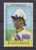 Bahamas 1992 Mi. 771   60c. Demokratisches Wahlrecht Sir Milo Butler - Bahamas (1973-...)