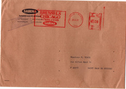 Brussels Chicago 1981 - EMA Sabena - 4 Flights A Week - Other & Unclassified