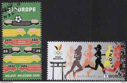 Nieuw Voetbal Verenigd - Teamsport 2020 - Used Stamps