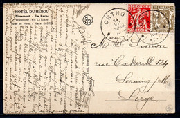 339 + 420 Op Fantasiekaart Gestempeld (sterstempel) ORTHO - 1932 Ceres Y Mercurio