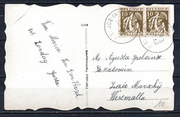 337 In Paar Op Fantasiekaart Gestempeld (sterstempel) ST JOB IN T GOOR - 1932 Ceres En Mercurius