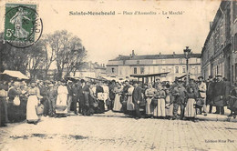 Ste Menehould           51         Place D'Austerlitz       Le Marché         (voir Scan) - Sainte-Menehould