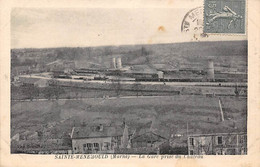 Ste Menehould           51         La Gare Prise Du Château            (voir Scan) - Sainte-Menehould