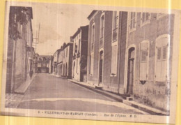 Dépt 40 - VILLENEUVE-DE-MARSAN - Rue De L'Église - Villeneuve De Marsan