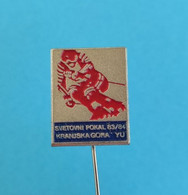 SVETOVNI POKAL KRANJSKA GORA 83/84 ... Slovenia Old Pin Badge * Skiing Alpine Ski Alpin Alpino Esqui Slovenija - Winter Sports