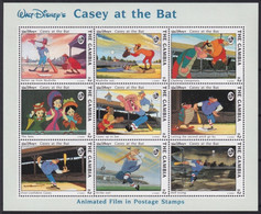 F-EX23013 GAMBIA MNH 1993 DISNEY CASEY AT THE BAT. - Disney