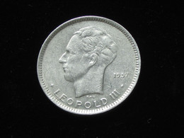 Belgique 5 Francs 1937 - LEOPOLD III  **** EN ACHAT IMMEDIAT **** - 5 Francs