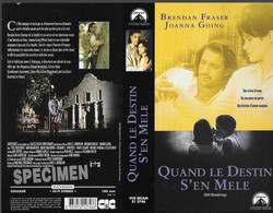 "QUAND LE DESTIN S'EN MELE" -jaquette SPECIMEN Originale CIC VIDEO -still Breathing - Actie, Avontuur