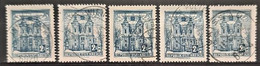 AUSTRIA 1968 - Canceled - ANK 1102a -1102e - 2S - Used Stamps