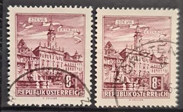 AUSTRIA 1965 - Canceled - ANK 1224a, 1224b - 8S - Used Stamps