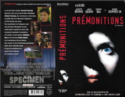 "PREMONITIONS" -jaquette SPECIMEN Originale CIC VIDEO -in Dreams - Drama