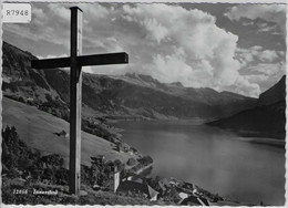 Innerthal - Stausee Mit Der Kirche Weg-Kreuz - Innerthal