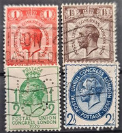 GREAT BRITAIN 1929 - Canceled - Sc# 205-208 - Complete Set! - Gebruikt