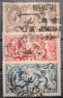 GREAT BRITAIN 1913 - Canceled - Sc# 173-175 - Gebruikt