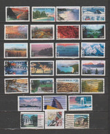 USA-Lot Of 41 Used Stamps-" LANDSCAPING AND TOURISM ATTRACTIONS". - Autres & Non Classés