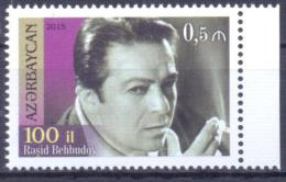 2015. Azerbaijan, Rashid Beibutov, Singer, 1v,  Mint/** - Azerbaiján