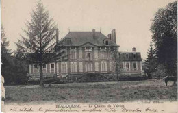 80 BEAUQUESNE Le Château Du Valvion Tellier Editeur (Etat) - Beauquesne