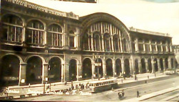 TORINO STAZIONE PORTA NUOVA  TRAM FAUTOBUS FORMATO LUNGA 20,5  X 9  VB1956 HZ5006 - Stazione Porta Nuova