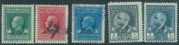 88779 - AOI Italian Africa  - REVENUE STAMPS - Small Lot Of 5 Stamps - Eastern Africa