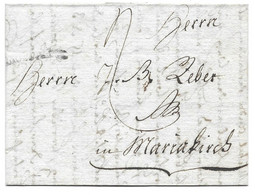 1785 - KUHN ET RUHLMANN POUR REBER A MARIAKIRCH STE MARIE AUX MINES - LIEU DE DEPART A IDENTIFIER - MARQUE POSTALE - Autres - Europe