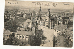 CPA ,Allemagne , Hagenau, I. E.  Totallansicht  ,Ed. 1912 - Non Classés