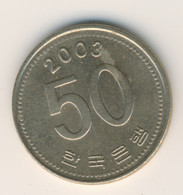 S KOREA 2003: 50 Won, KM 34 - Korea (Zuid)