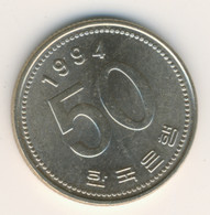 S KOREA 1994: 50 Won, KM 34 - Corea Del Sud