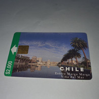 Chile-(cl-ctc38a)-estero Marga1-(50)-($2.000)-(?)-(11/1997)-(look Outside)-used Card+1card Prepiad Free - Chile