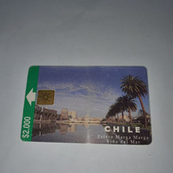 Chile-(cl-ctc38a)-estero Marga1-(55)-($2.000)-(Middle Curve)-(11/1997)-(look Outside)-used Card+1card Prepiad Free - Chile