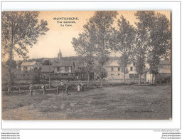 CPA 58 Montsauche La Gare Et Le Train Tramway Ligne De Nevers à Saulieu - Montsauche Les Settons