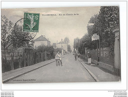 CPA 93 Villemomble Rue Du Chemin De Fer - Villemomble