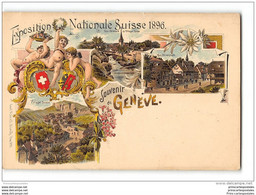 CPA Exposition Nationale Suisse De 1896 Geneve - Genève