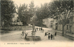 Montélimar * La Rampe Narbonne * La Fontaine * Villageois - Montelimar