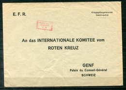 F0943 - KRIEGSGEFANGENENPOST - Brief Aus Stalag XIIIB Mit Prüfstempel D14 An Das Rote Kreuz In Genf - Gevangenenpost