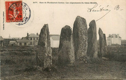 Carnac * Gare De Plouharnel Carnac * Alignement Du Vieux Moulin * Menhir Mégalithe Monolithe - Carnac