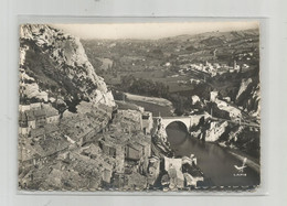 04 Basses Alpes Sisteron Le Pont Sur La Durance En Avion Ed Lapie - Sisteron